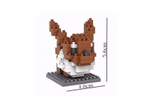 Loz - Minifigur - Brun Fantasifigur