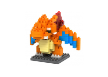 Loz Minifigur - Orange fantasifigur med vingar