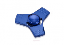Triblade Spinner - Metall Blå