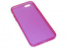 iPhone 6 / 6s mobilskal - Ljusrosa genomskinlig